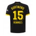 Günstige Borussia Dortmund Mats Hummels #15 Auswärts Fussballtrikot Damen 2023-24 Kurzarm